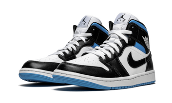 Air Jordan 1 Mid University Black White