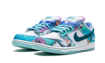 SB Dunk Low Futura Laboratories Bleached Aqua