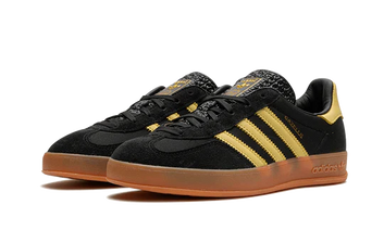 Adidas Gazelle Indoor Black Almost Yellow Gum