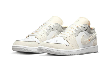Air Jordan 1 Low Inside Out Cream White Light Grey