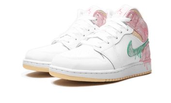 Air Jordan 1 Mid Paint Drip