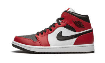 Air Jordan 1 Mid Chicago Black Toe