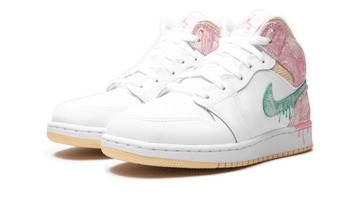 Air Jordan 1 Mid Paint Drip